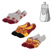 Harry Potter foot socks 3 pairs size 36-40