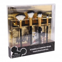 A set of brushes + cosmetic bag Mickey Mouse ...
