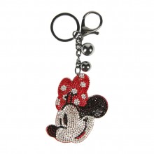 Keyring made of Disney crystals - Minnie - ...