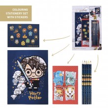Harry Potter coloring set with stickers - ...