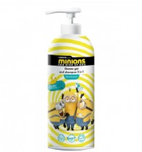 Minions shower gel and shampoo 1000 ml - banana