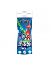 2in1 shower gel and shampoo 300 ml - PJMasks