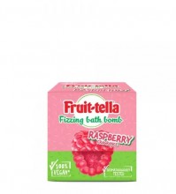 Fruit-tella effervescent bath bomb 140g raspberry