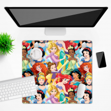 Disney Princesses desk mat - 50x45 cm