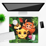 Mata na biurko Disney Simba i Przyjaciele - 50x45 cm