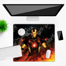 Mata na biurko Marvel Iron Man - 50x45 cm