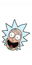 Rick and Morty magnet - licensed product