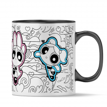 Powerpuff Girls ceramic mug - licensed product