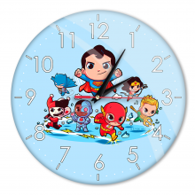 Wall clock 30.5 cm - DC Superheroes - Licensed ...