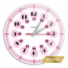 Educational wall clock 30.5 cm Babaco - Licensed ...
