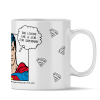 Superman ceramic mug - licensed product