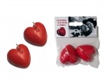 Floating Scented Heart Candle - 2 pieces