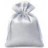 Атласная сумка 10 х 15 см - серебро