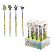 Fairy-tale character pencil with eraser