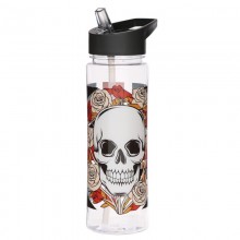 Bottle, non-spill bottle with a tube Skulls and ...