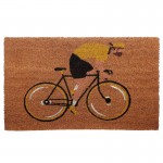 Cyclist doormat - coconut fiber
