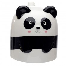 Mug with an inverted panda head
