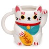 Maneki Neko the Cat of Happiness mug