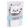 Plush set - pencil case + notebook Maneki Neko Cat Luck