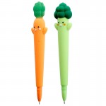 Cienkopis długopis warzywni przyjaciele - marchewka lub brokuł