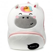 Plush backpack for a child - Astra with a unicorn