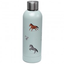 Thermo-insulating bottle Horses