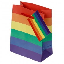 Rainbow gift bag size S.