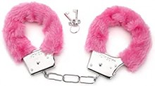 Handcuffs with pink fur