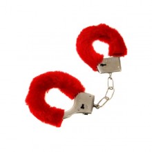 Red fur handcuffs