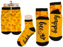 Bee Happy honey socks made of ABS - universal size