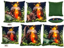 Decorative pillow dinosaurs mix