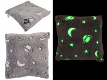 Glow in the dark pillow - stars and planets