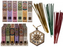 Indian incense sticks, mix of scents - with a ...