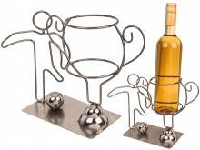 Championship Football Metal Bottle Stand
