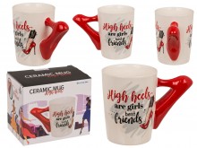 A mug with a high heel - for a real woman