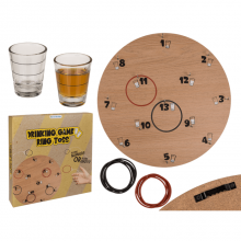 Party game Toss and Drink with hoops