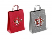 Crazy Santa gift bag Santa Claus 18 x 8 x 24 cm