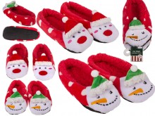 Plush Christmas Slippers - Size M