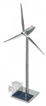 Metal Wind Turbine with Solar Battery