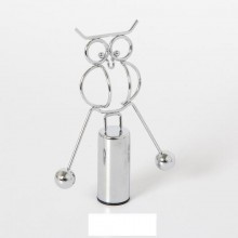 Metal Balance Figurine - Owl