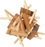 Bamboo Puzzle Triangle