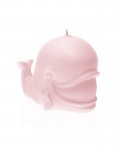 Whale Candle - Pearl Light Pink