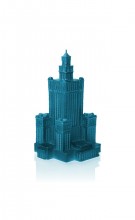 XXL Palace of Culture Candle - Metallic Blue
