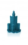XXL Palace of Culture Candle - Metallic Blue