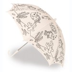 Színezhető esernyő