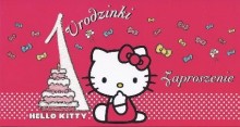 Zaproszenie Hello Kitty - 10 sztuk