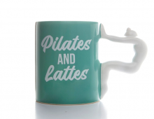 Pilates & Lattes mug