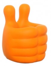 Baby Hands Pen Holder (Orange)