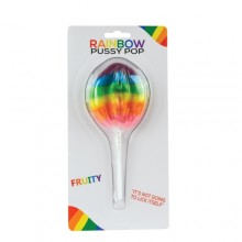 Sexy Rainbow Pussy Lollipop