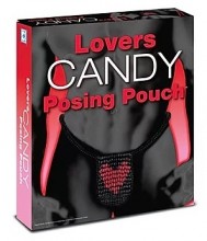 Male Candy G-Strings - Pink with a Heart